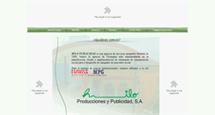 Desktop Screenshot of hilopublicidad.com.ni