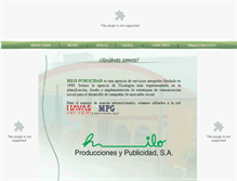 Tablet Screenshot of hilopublicidad.com.ni